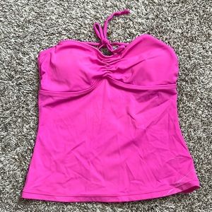 Hot Pink Gap Tankini